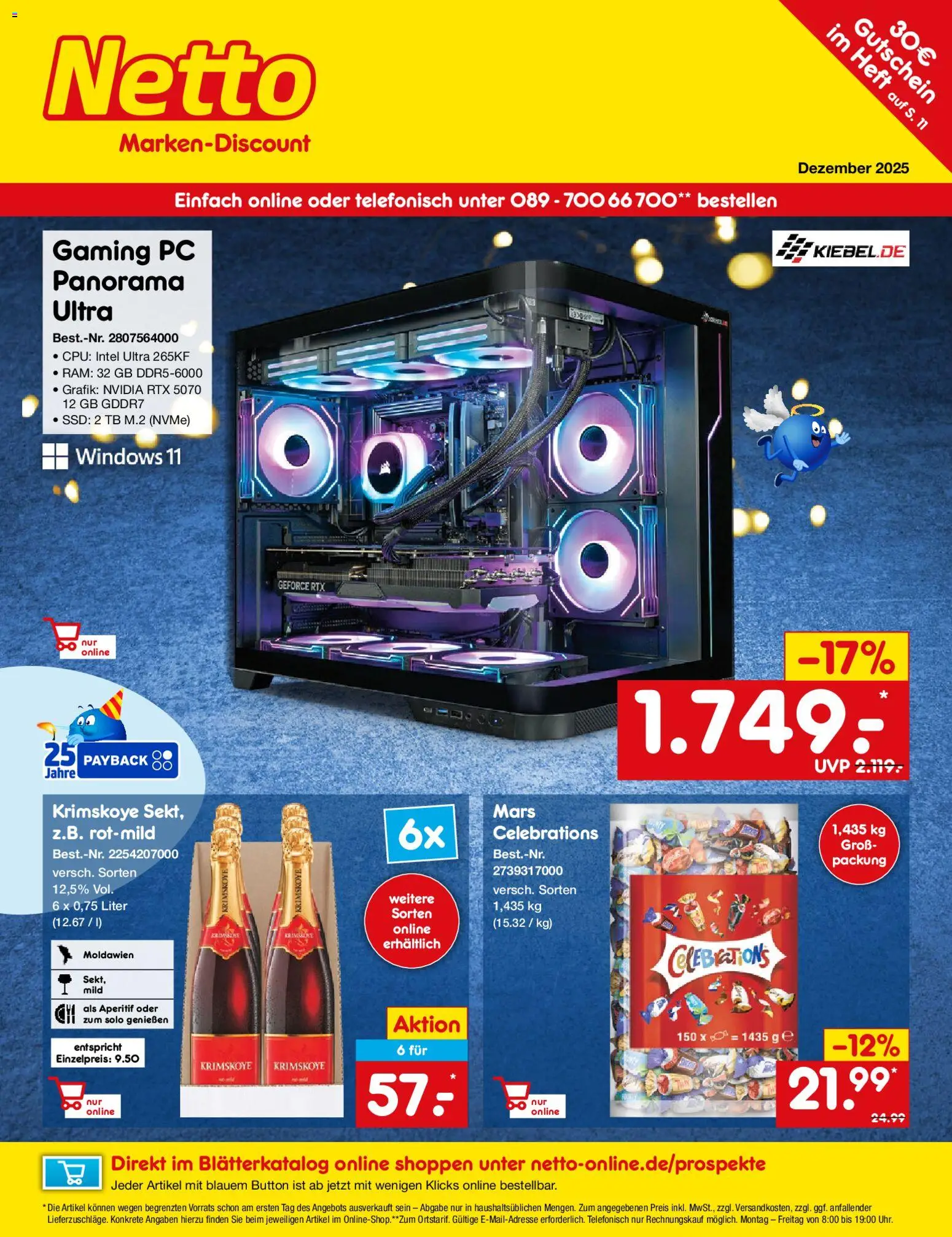 Netto Marken-Discount Online-Angebote Dezember - Seite 1 - gültig ab 01.12.2025