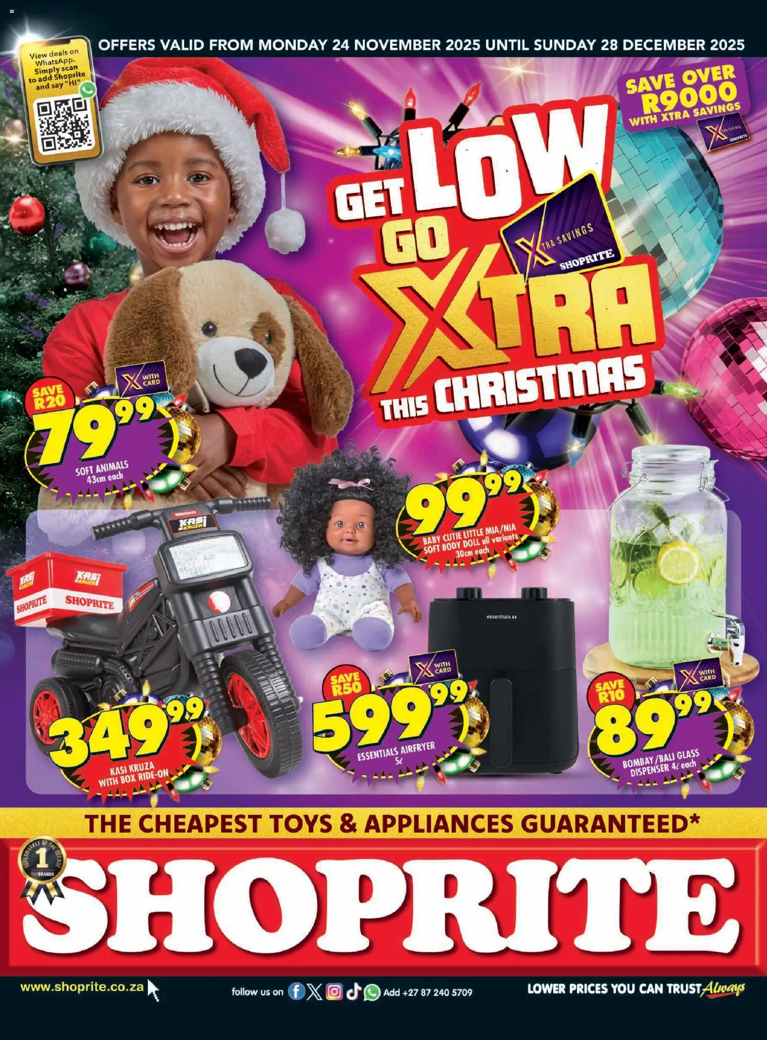Shoprite - Christmas Favourites - page 1- valid from 24/11/2025