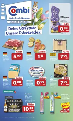 Vorschau Combi Prospekt 	 gültig ab 23.03.2026