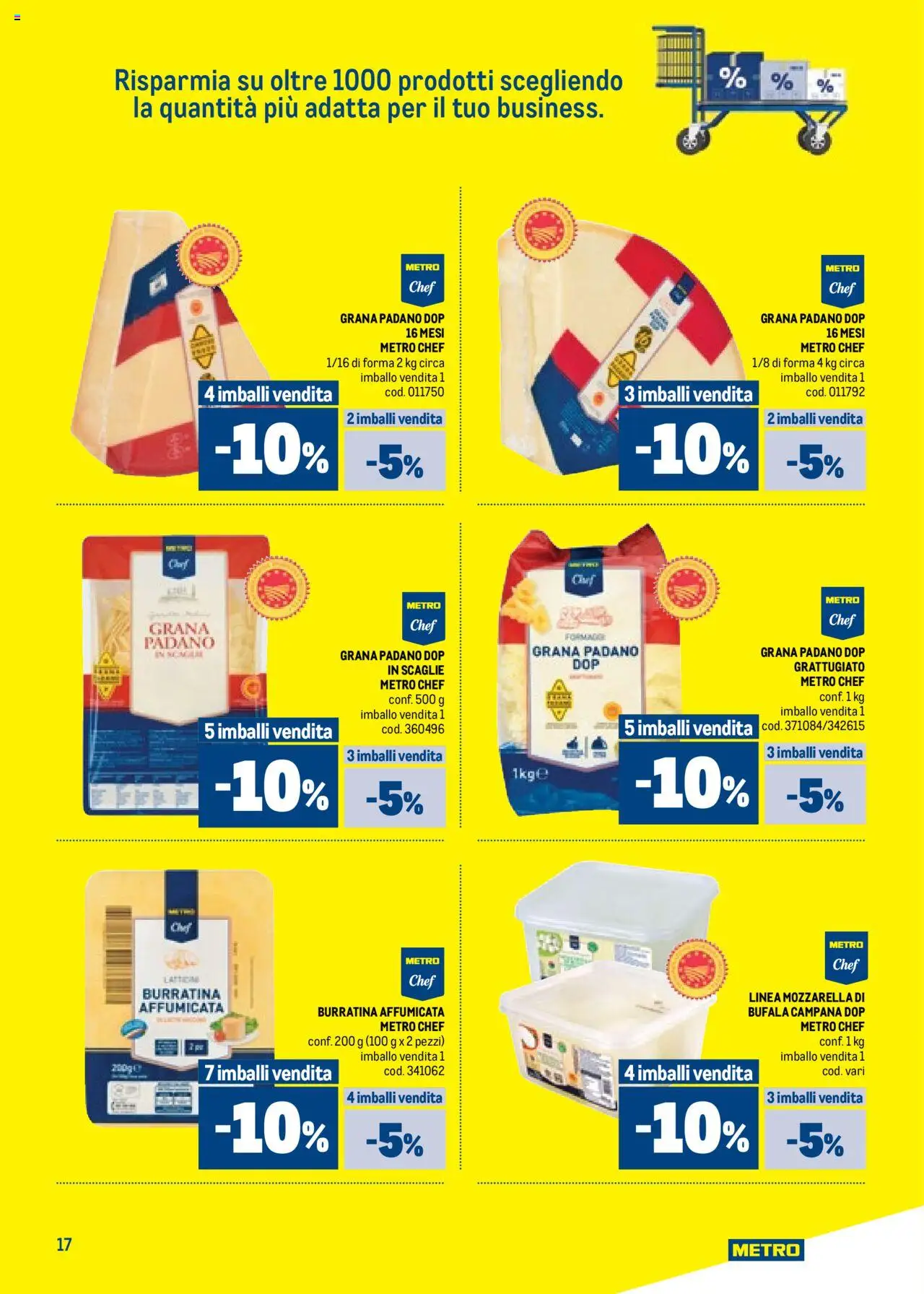 Metro + Compri - Paghi catalogo - pagina 17 - valido dal 09/07/2025