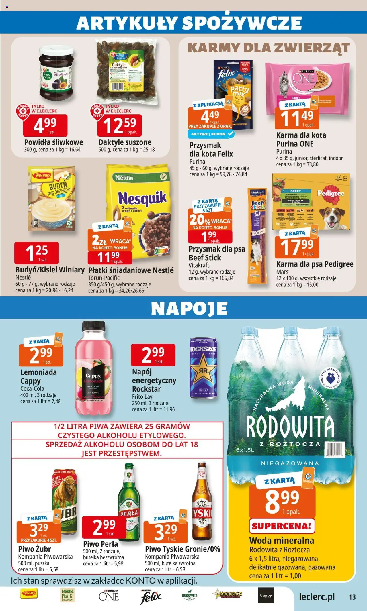 E.Leclerc Gazetka - strona 13- ważny od 14.07.2025