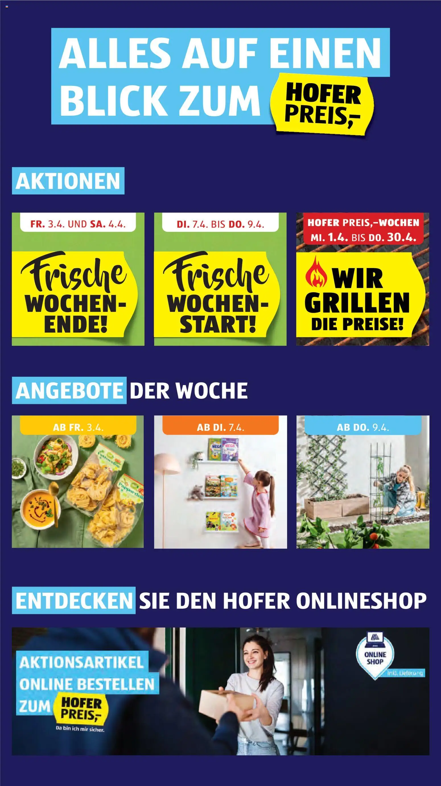 Hofer Flugblatt - page 2- valid from 01.04.2026