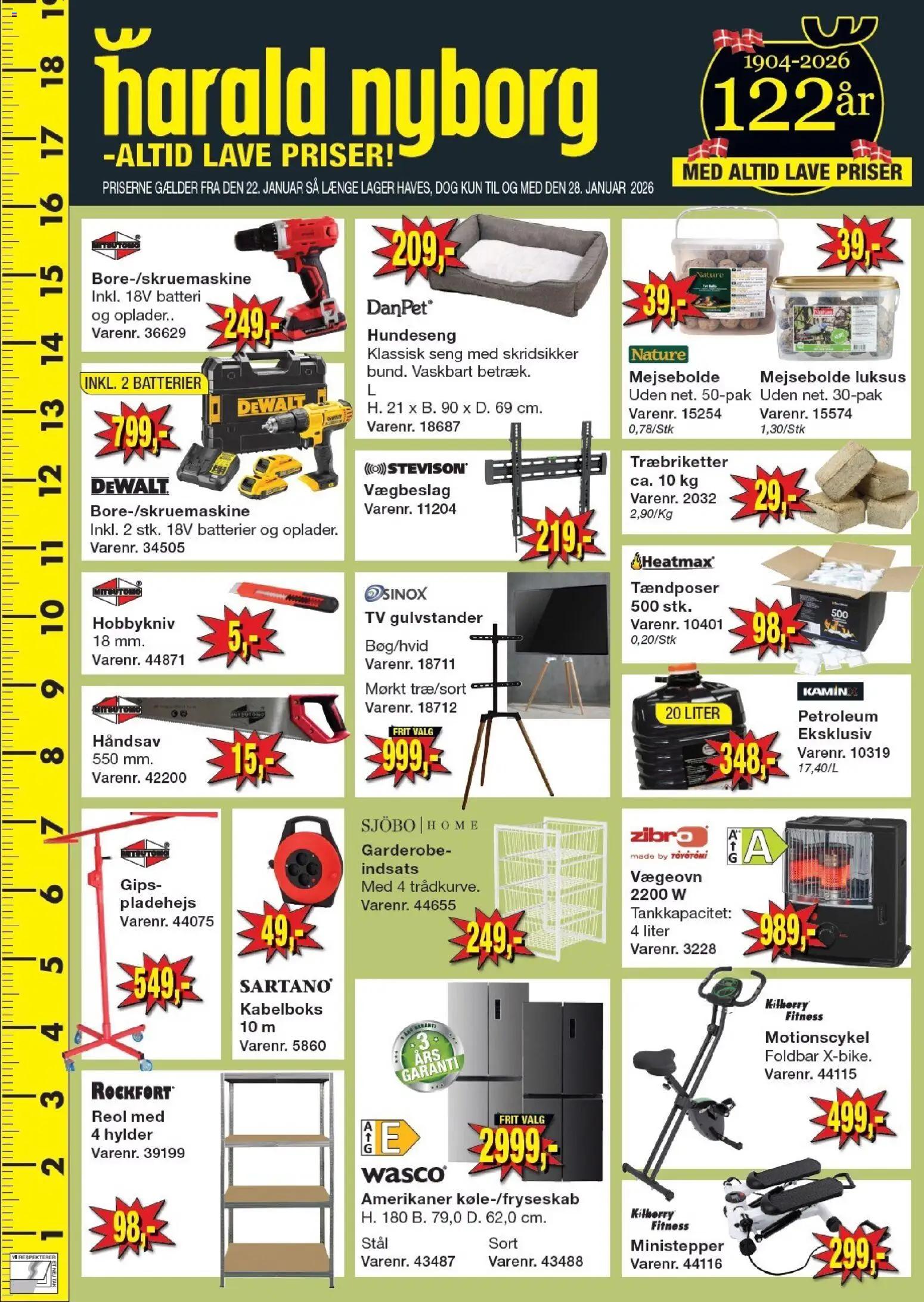 Harald Nyborg - Tilbudsavis - side 1- gyldig fra 22/01/2026