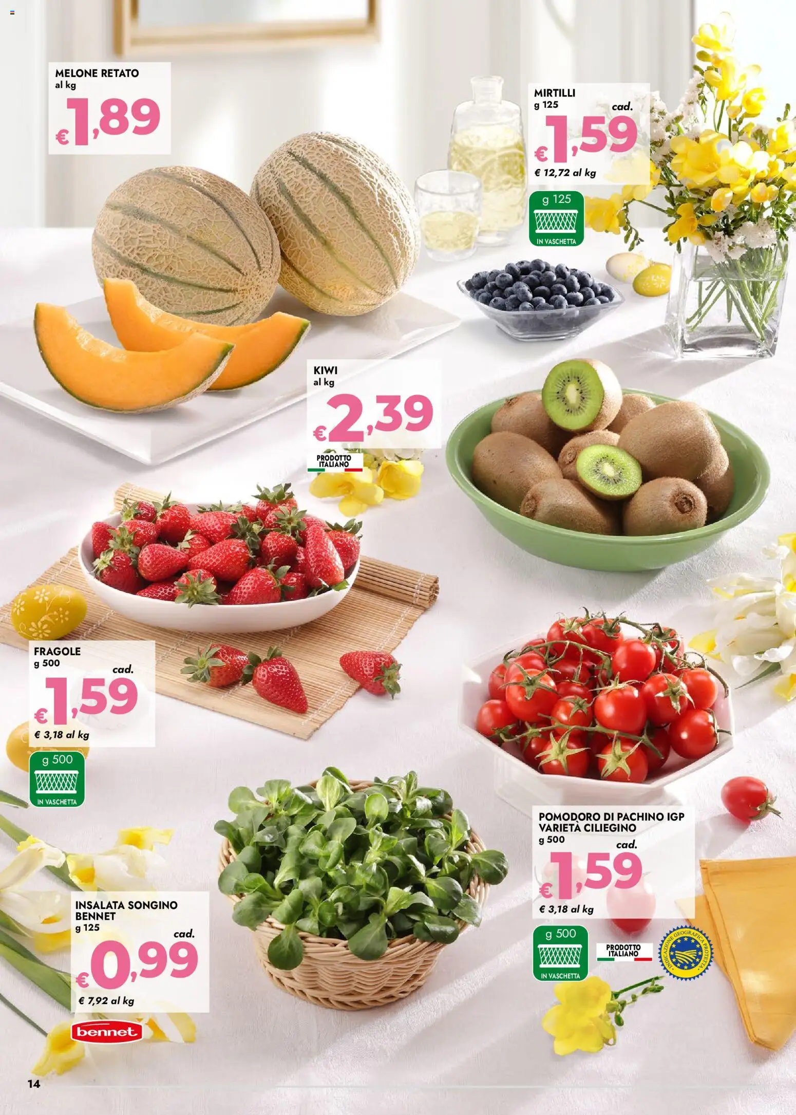 bennet volantino Pasqua - pagina 14 - valido dal 23/03/2026