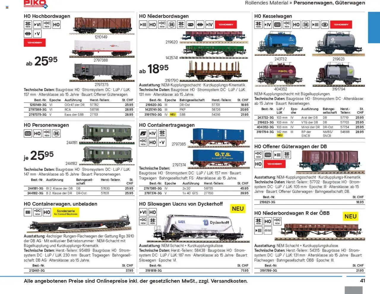 Conrad Modellbahn Katalog 2024/25 - Seite 43- gültig ab 04.09.2024