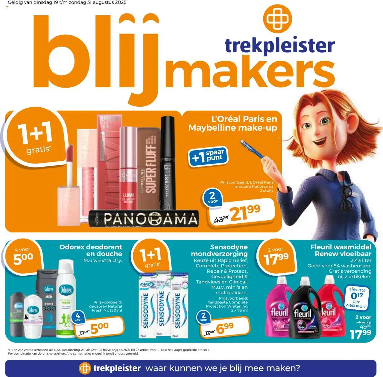 Trekpleister - Folder - pagina 1- geldig vanaf 19-08-2025