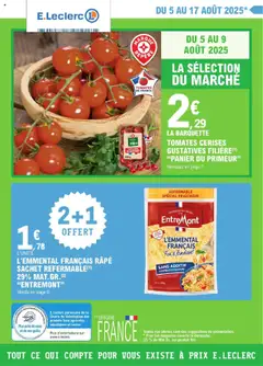 Aperçu E.Leclerc catalogue semaine 32 valable à partir du 05/08/2025