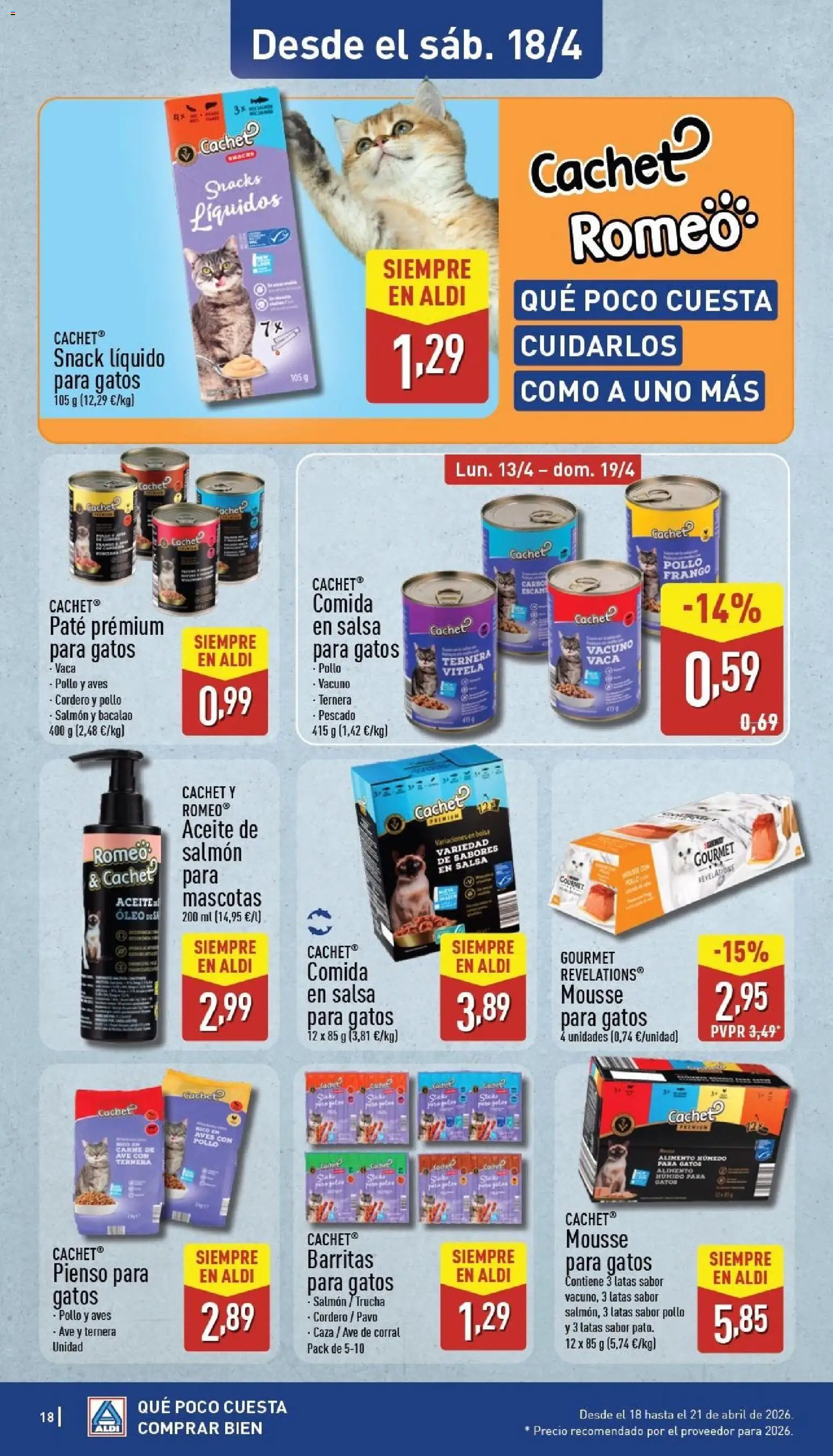 Aldi folleto Península - Página de 18 - Válido desde 13/04/2026