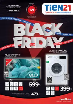 Vista previa del folleto Tien 21 Black Friday válido desde 01/11/2025