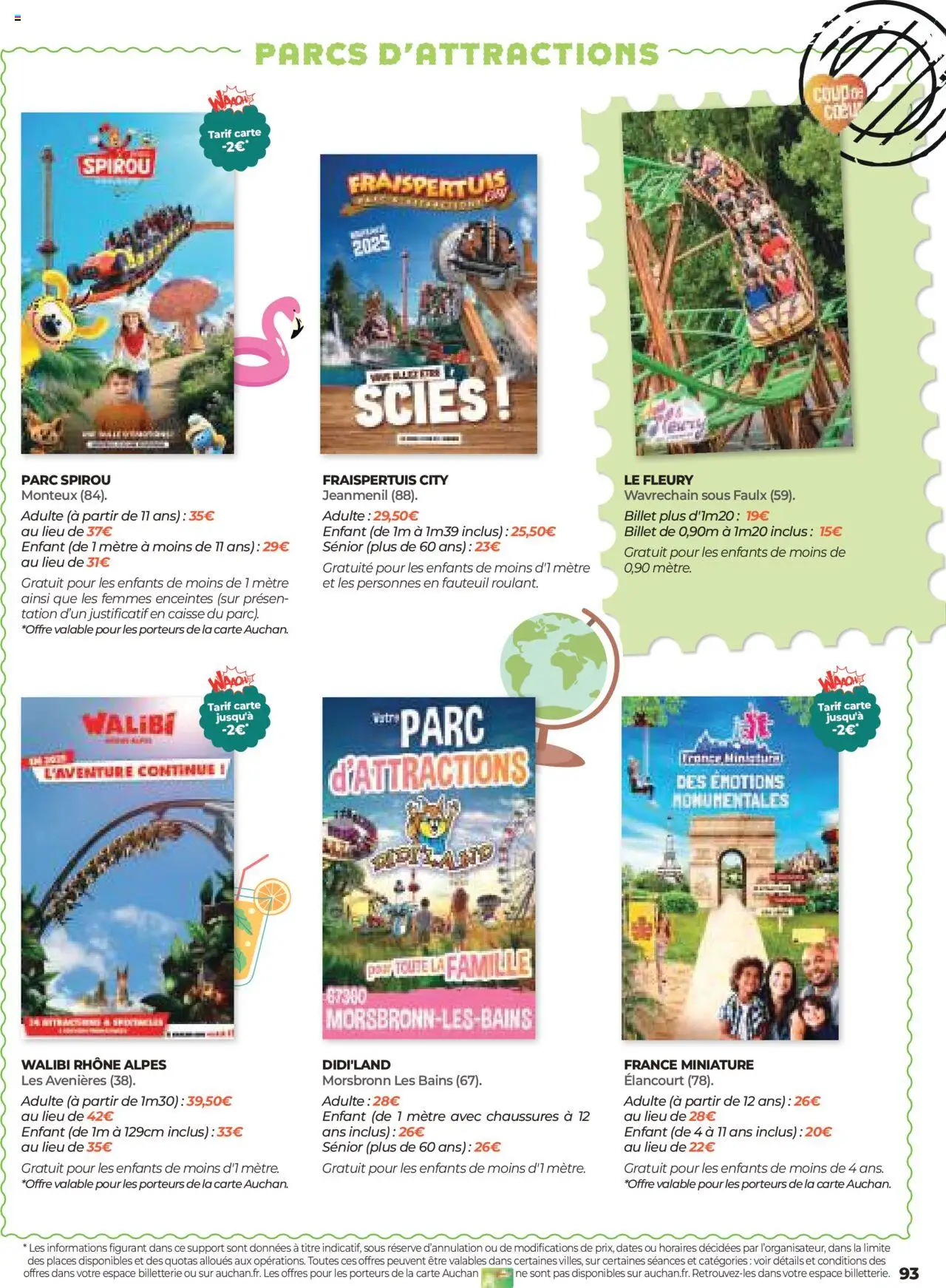 Auchan Une sélection pour voyager partout - page 93 - valable à partir du 25/06/2025