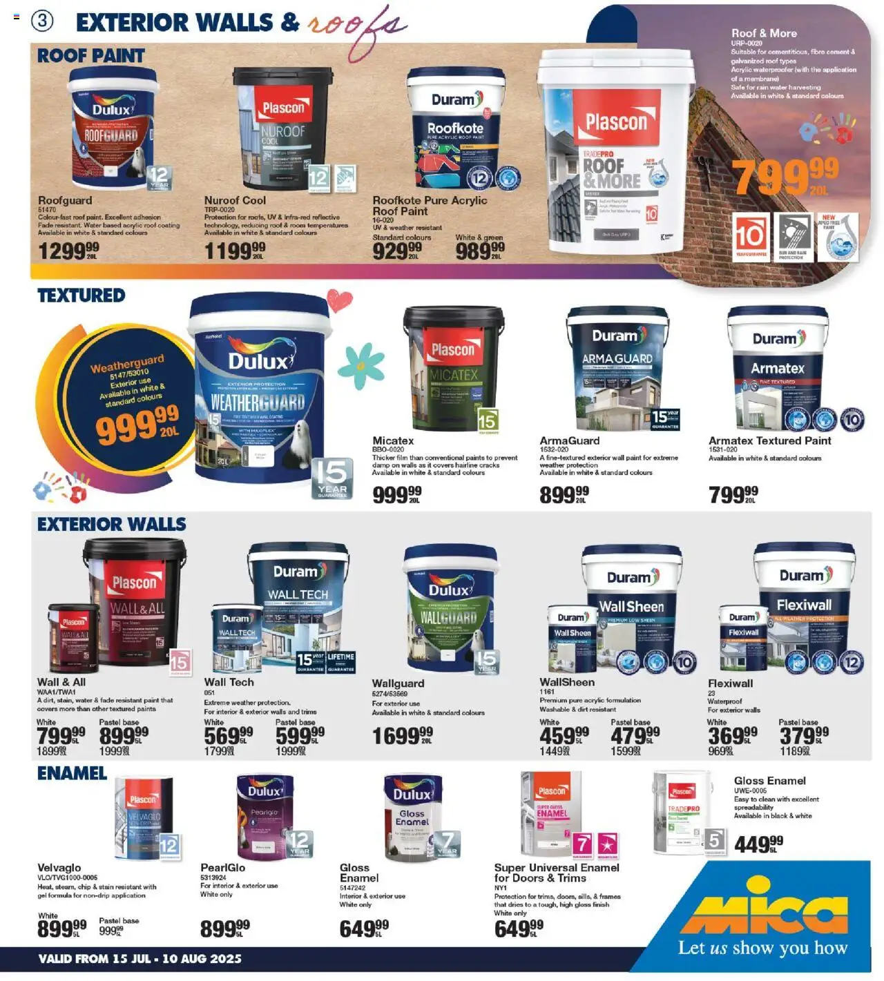 MICA Specials - page 3- valid from 15/07/2025