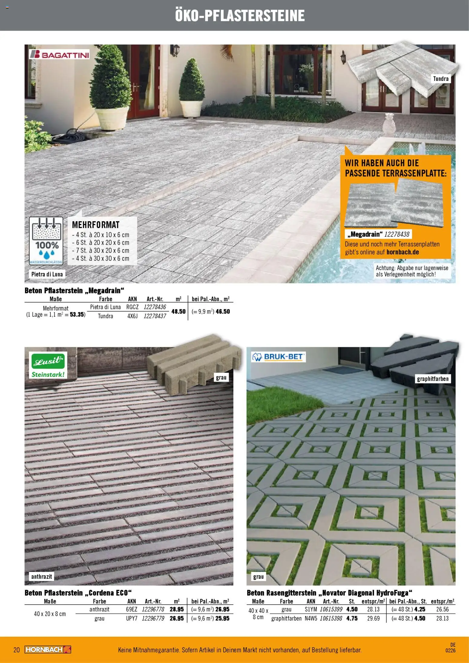 Hornbach Garten- & Terrassengestaltung - Seite 20 - gültig ab 12.02.2026