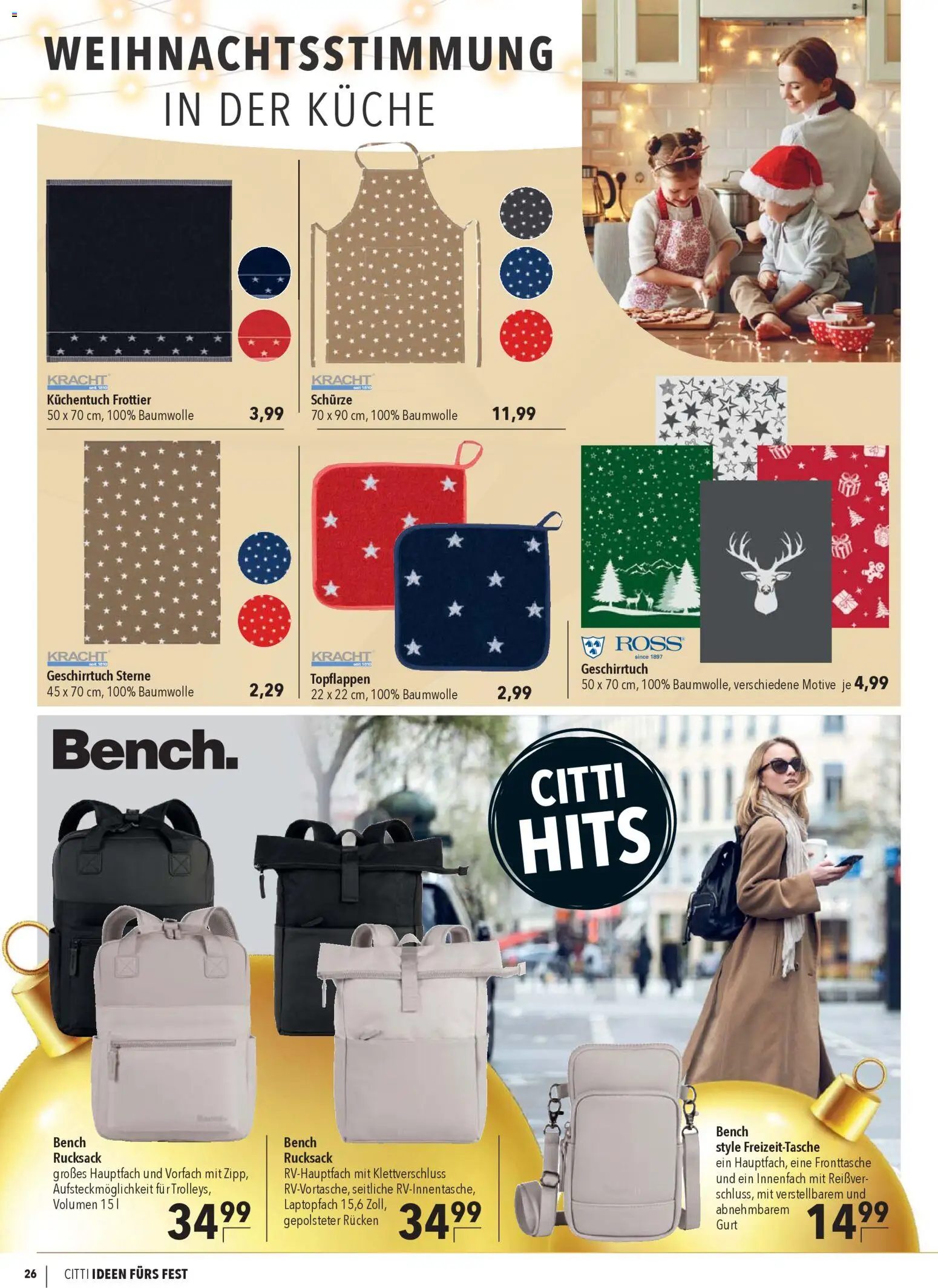 CITTI Markt  Ideen fürs Fest - Seite 26 - gültig ab 26.11.2025