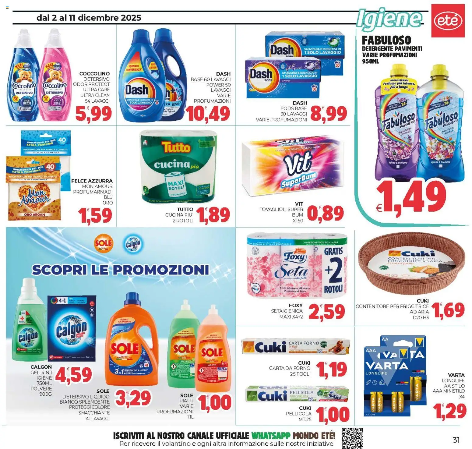 Volantino Eté	 - pagina 31 - valido dal 02/12/2025