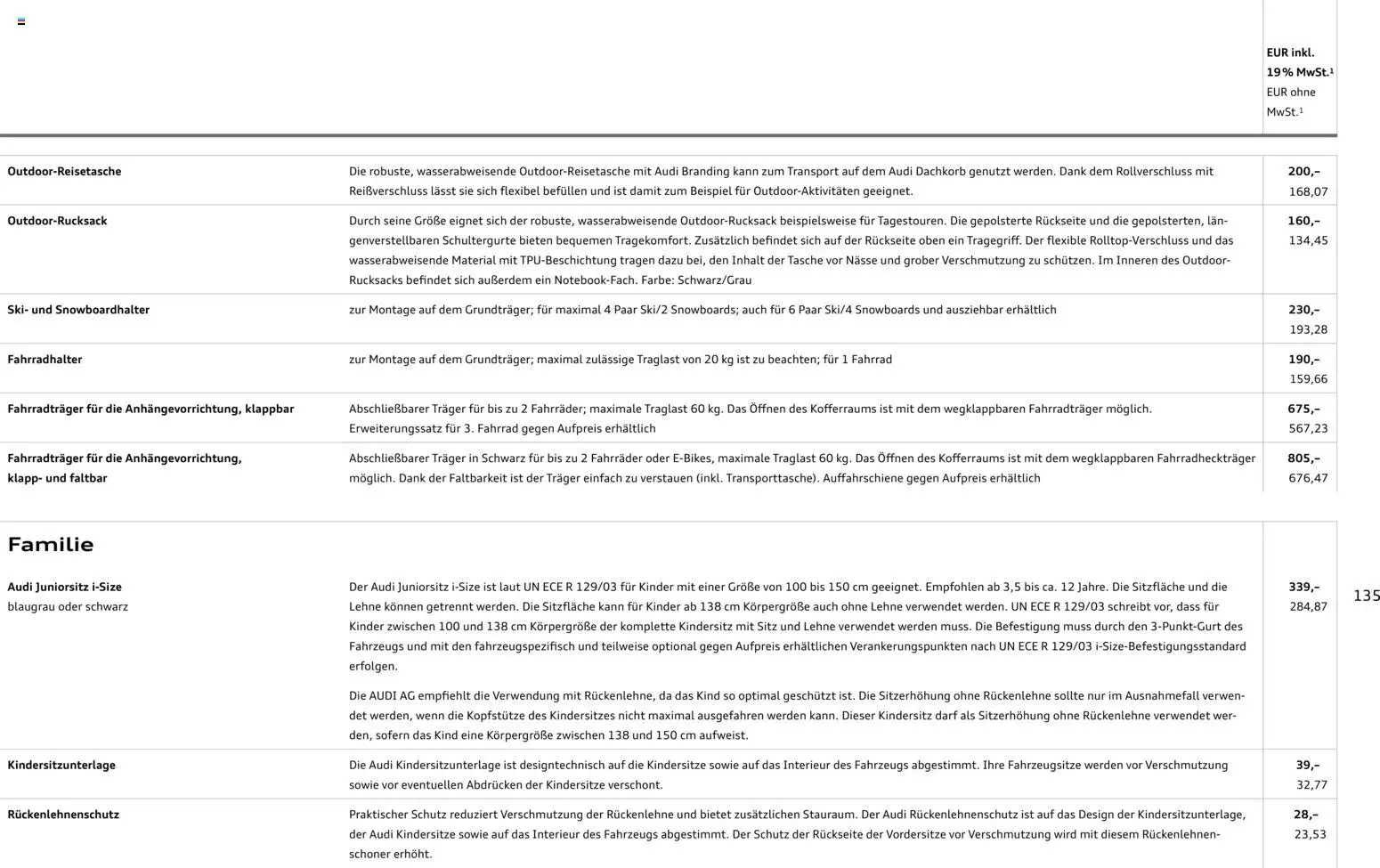 Audi Q8 - Seite 135 - gültig ab 06.11.2025