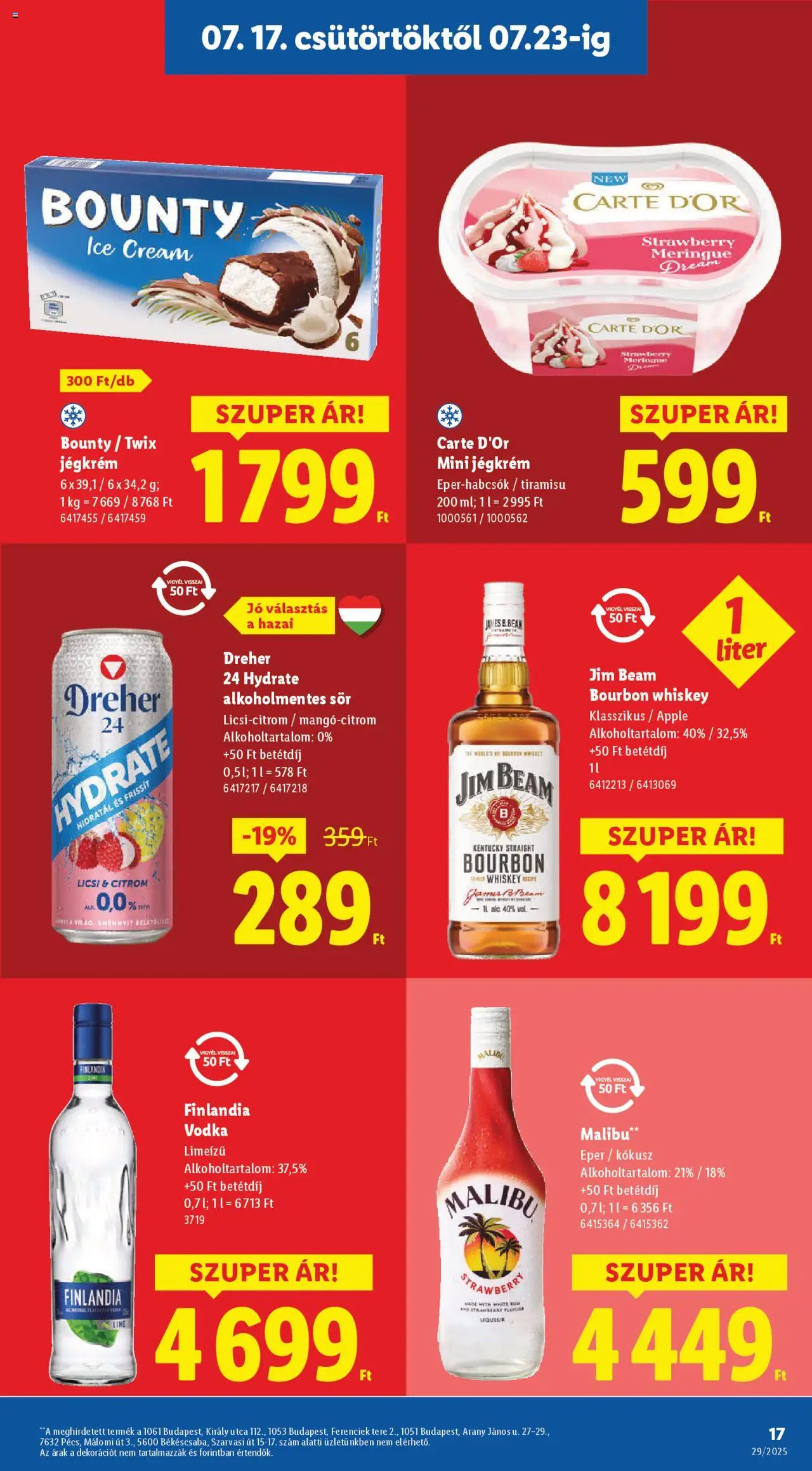 Lidl Akciós újság - 17oldal - érvényes 2025.07.17.-tól