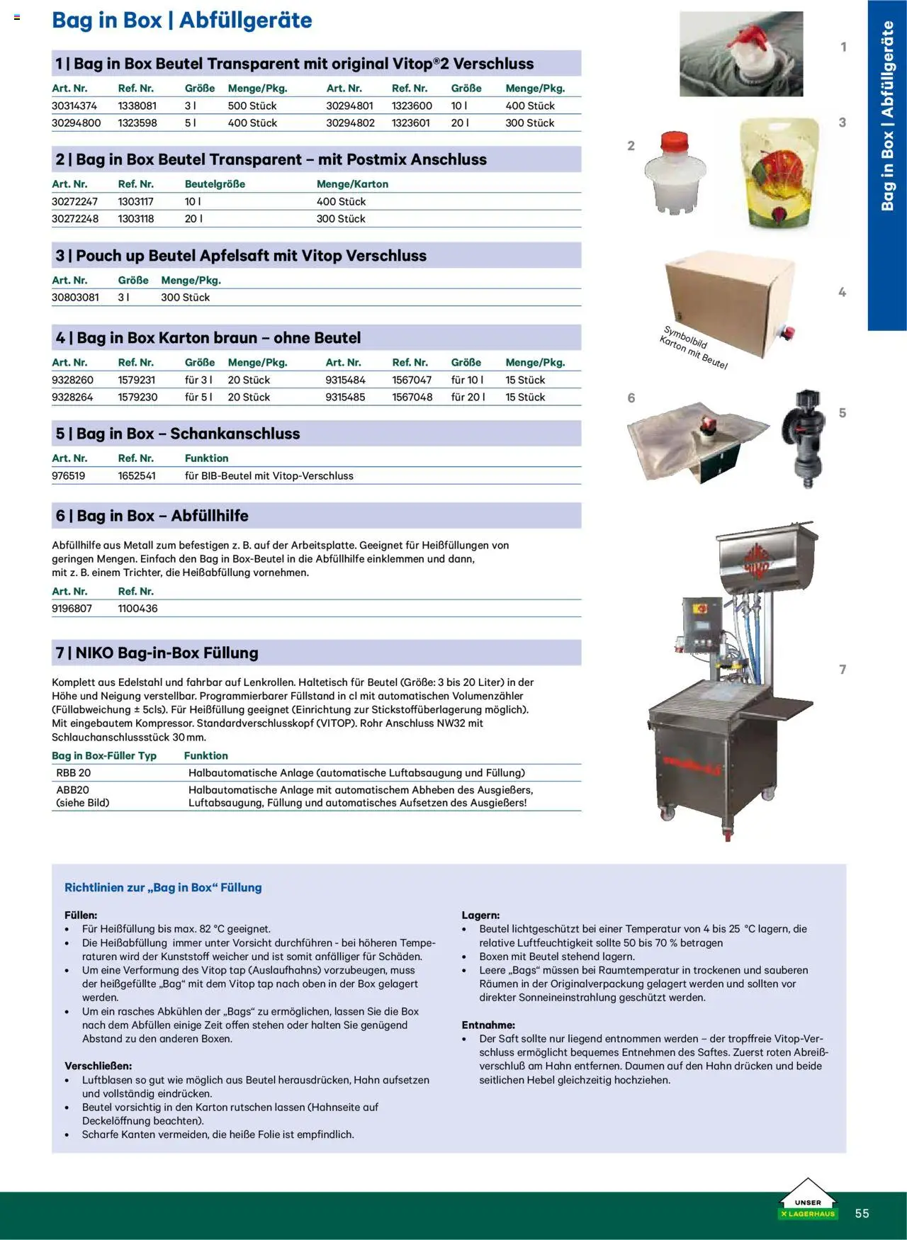 Lagerhaus Katalog Most & Saft - Seite 55- gültig ab 25.06.2025