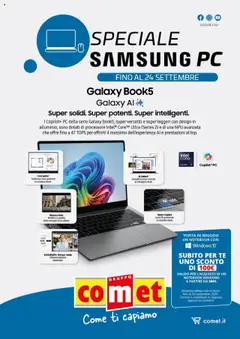 Anteprima Comet  Samsung IT catalogo valida dal 15/09/2025