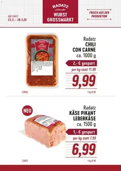 Vorschau Radatz Flugblatt gültig ab 23.03.2026