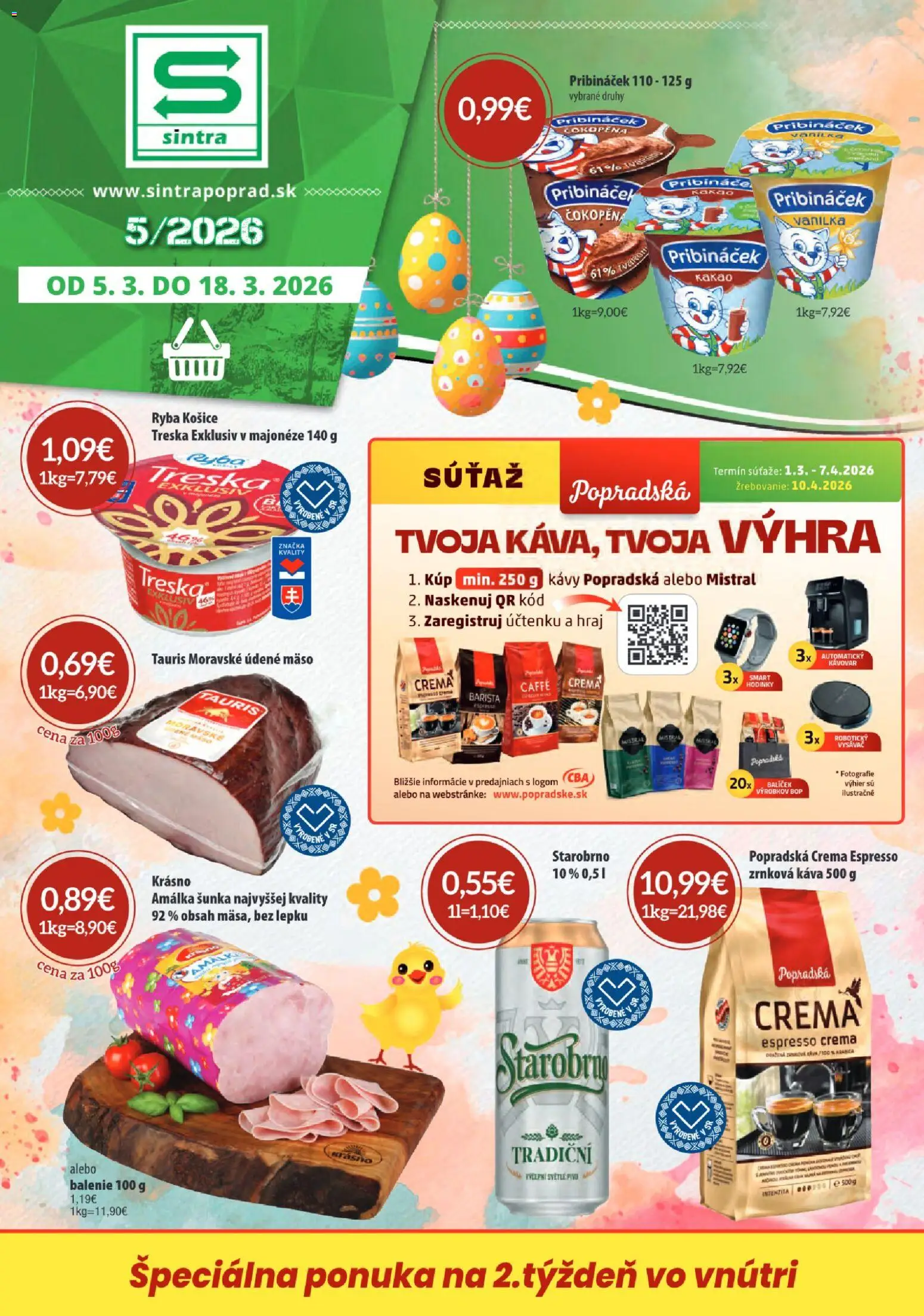 Sintra leták - strana 1- platný od 05.03.2026