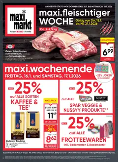 Vorschau Maximarkt Flugblatt gültig ab 15.01.2026