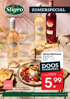 Sligro - Zomerspecial geldig vanaf 07-08-2025
