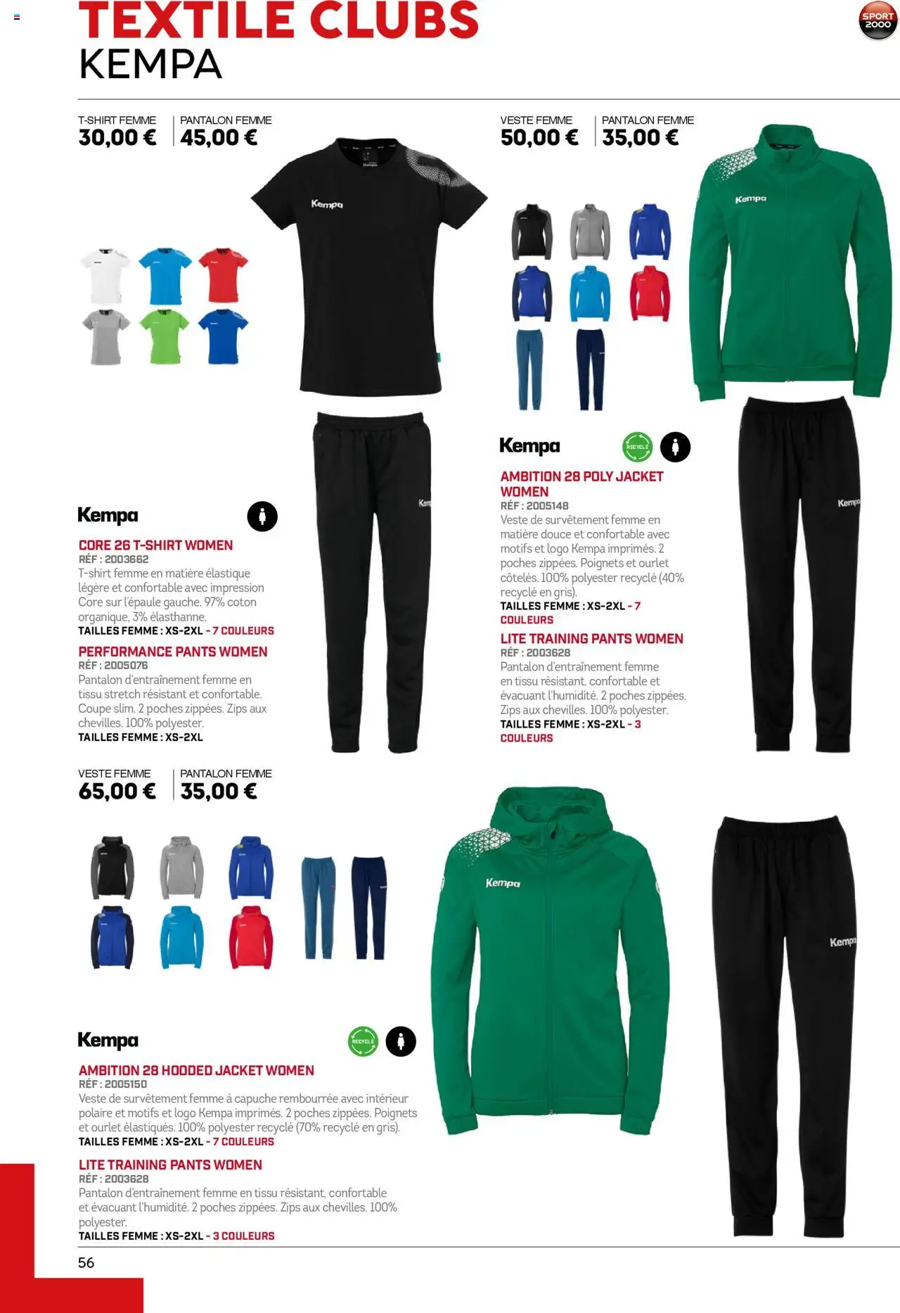 Sport 2000 brochure - page 56 - valable à partir du 01/06/2025