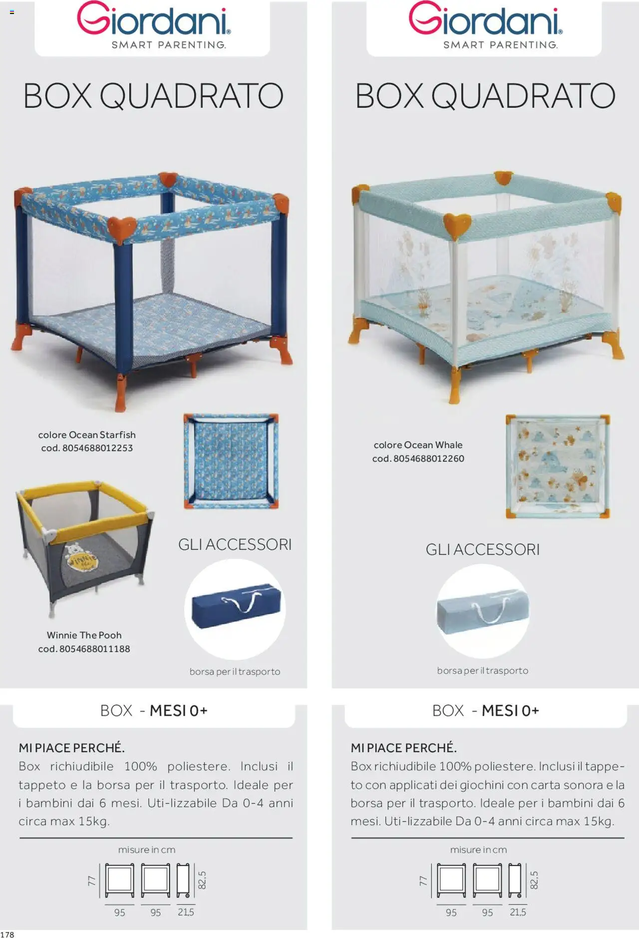 Catalogo Sdraiette, girelli, box Prenatal	 - pagina 17 - valido dal 01/01/2025