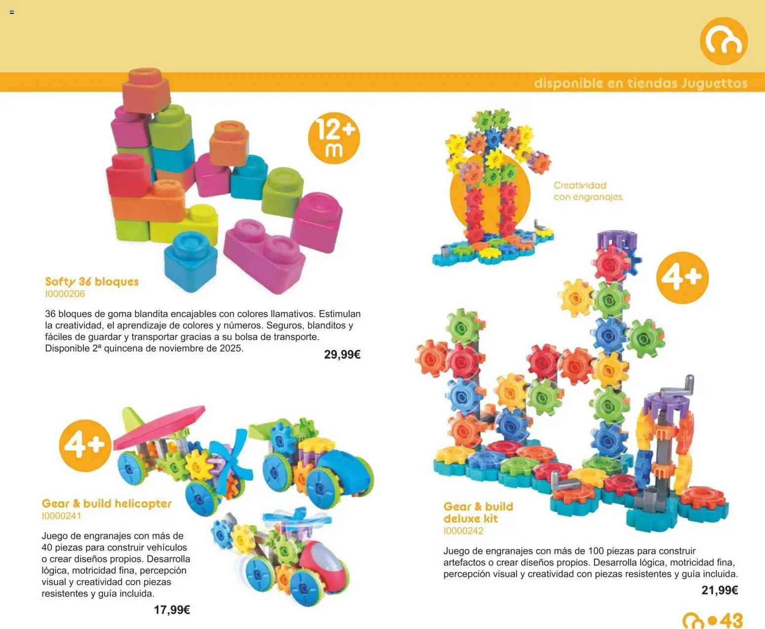 Juguettos catálogo - Página de 43 - Válido desde 15/10/2025