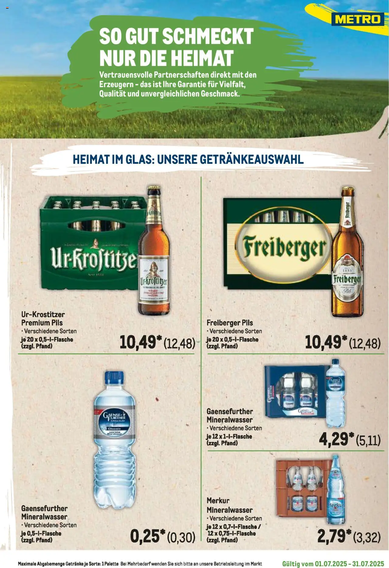 Metro - Regionaler Flyer - Seite 97 - gültig ab 01.07.2025