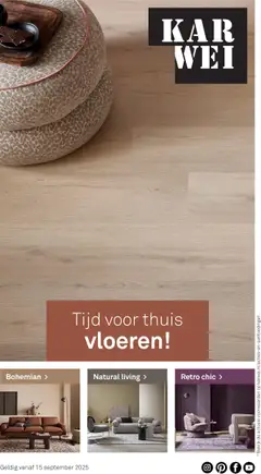 KARWEI - Vloerenspecial geldig vanaf 17-09-2025