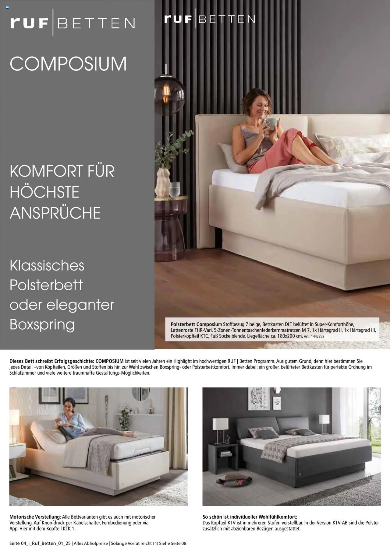 Zurbrüggen - Ruf Betten Spezial - Seite 4 - gültig ab 28.05.2025