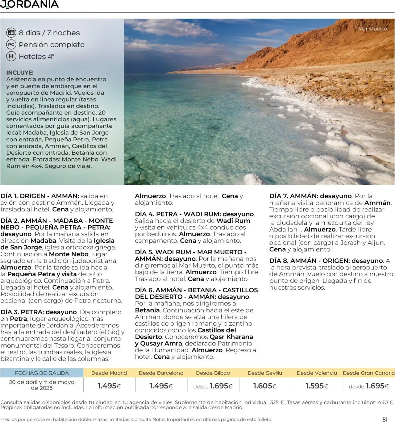 Viajes El Corte Inglés - Club de Vacaciones - Vacaciones Económicas Personalizado - Página de 51 - Válido desde 01/09/2025