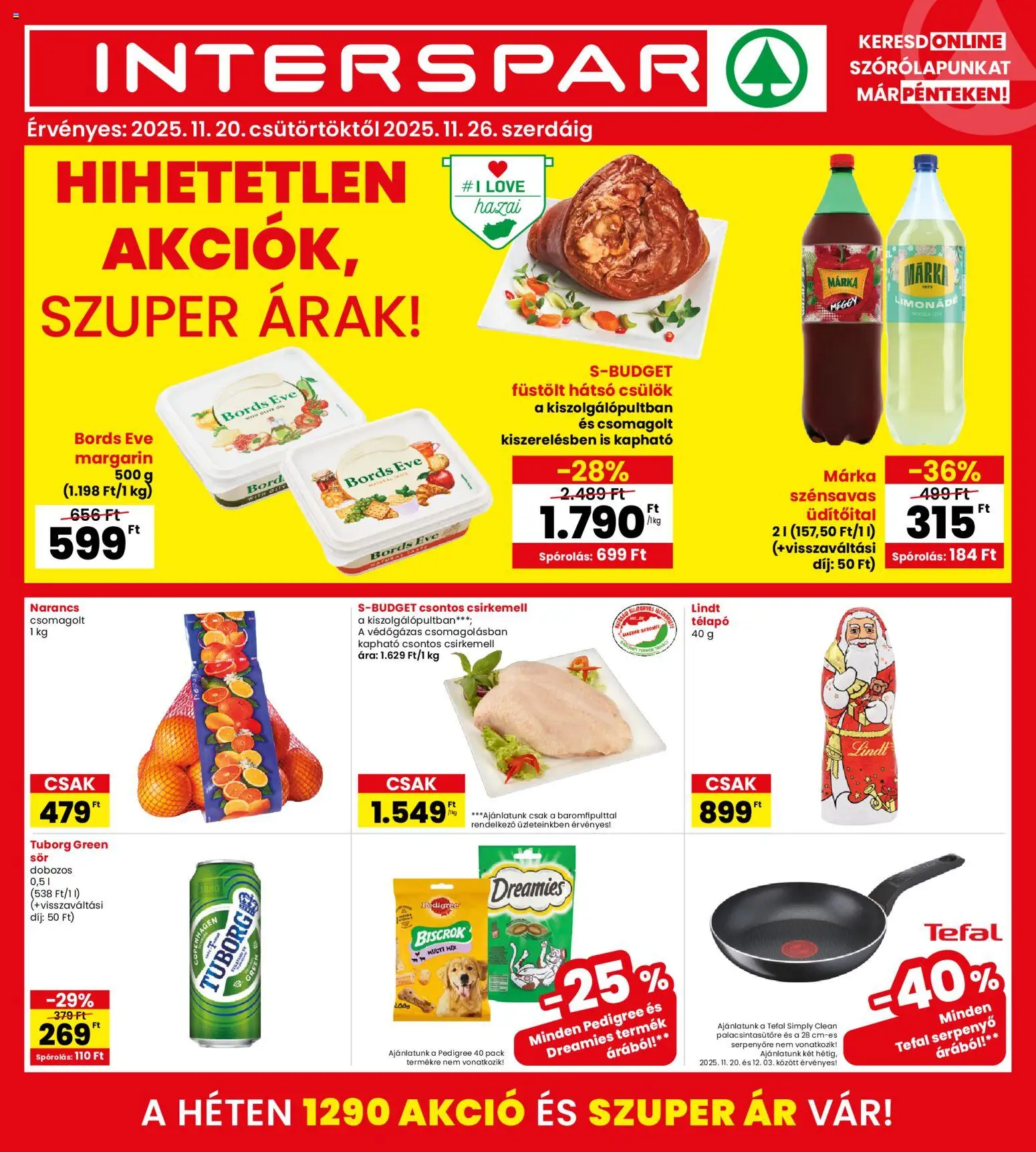 Interspar Black Friday - 1oldal - érvényes 2025.11.20.-tól