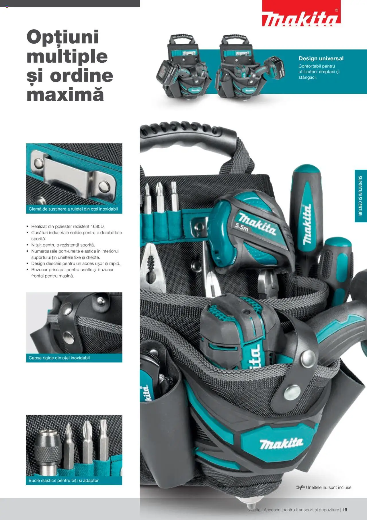 Makita catalog - Accesorii pentru transport si depozitare   - pagina 19- valabil de la 06.09.2021