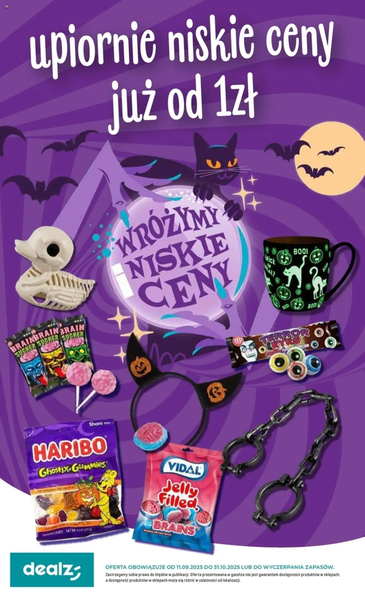 Dealz Gazetka - Upiornie niskie ceny - strona 1- ważny od 11.09.2025
