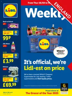 Lidl - Lidl Weekly valid from 28/08/2025