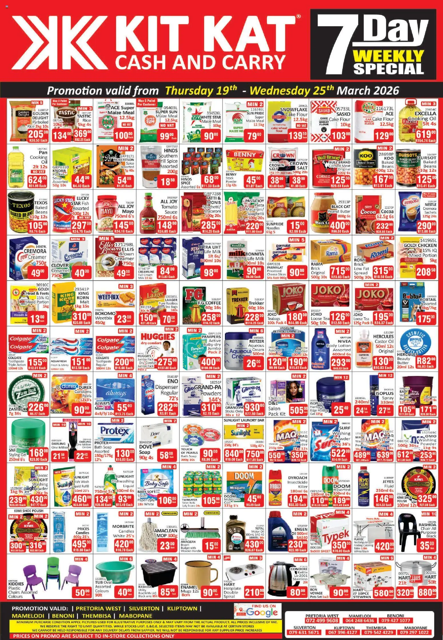 KIT KAT Cash & Carry Specials - page 1- valid from 19/03/2026