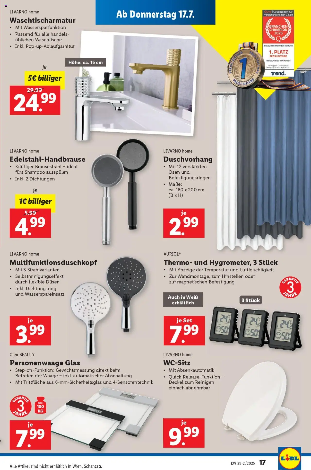 Lidl Flugblatt - Seite 19- gültig ab 17.07.2025