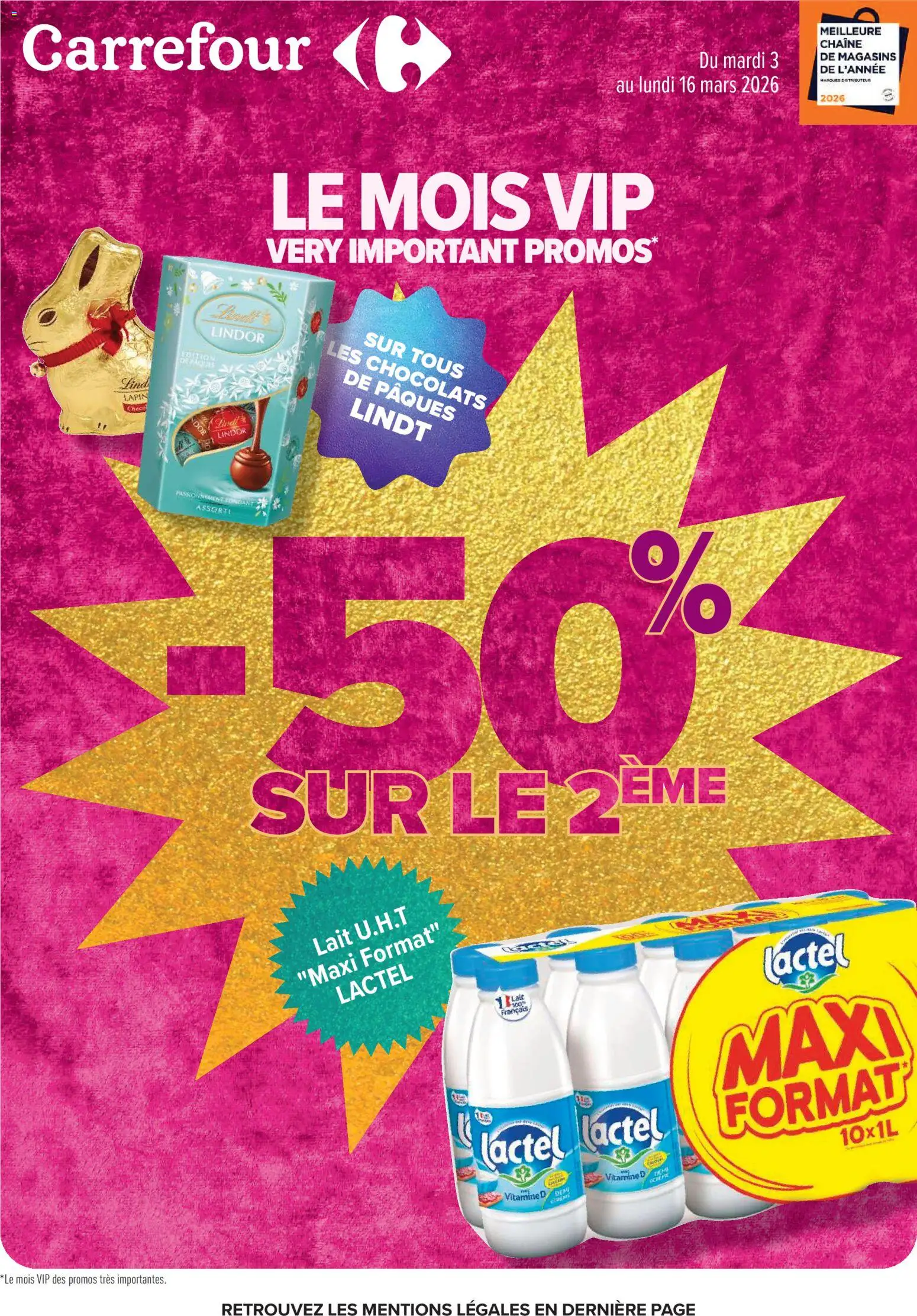 Carrefour catalogue de la semaine 10 - page 1 - valable à partir du 03/03/2026