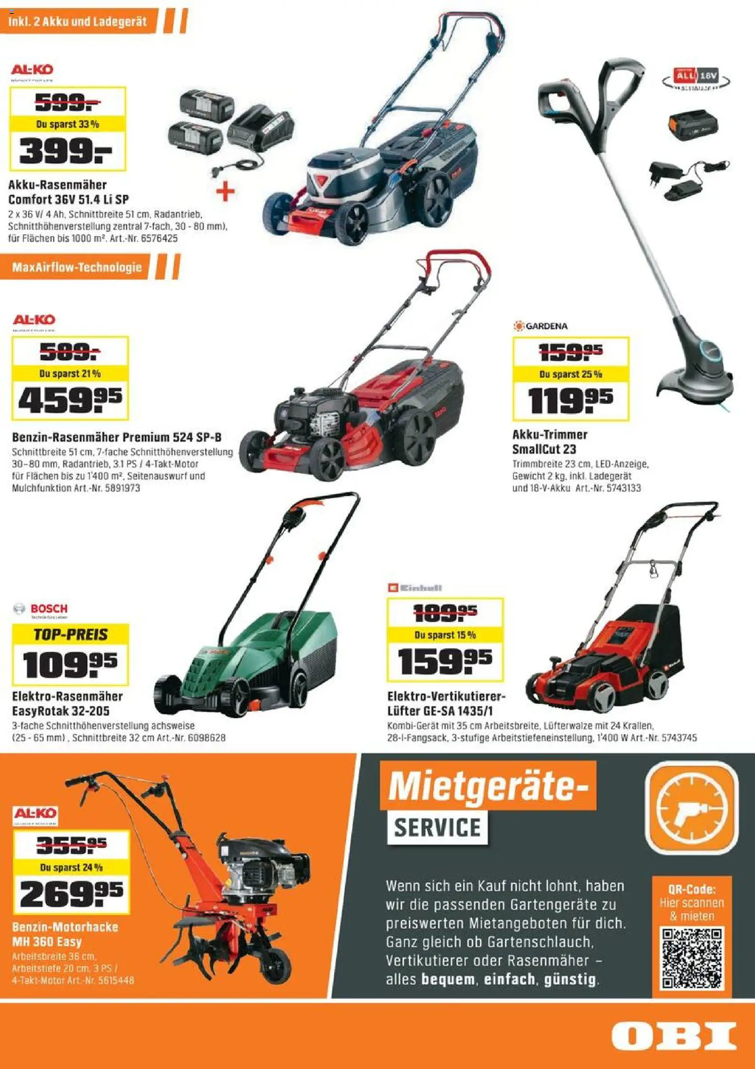 OBI aktionen - page 9- valid from 18.03.2026