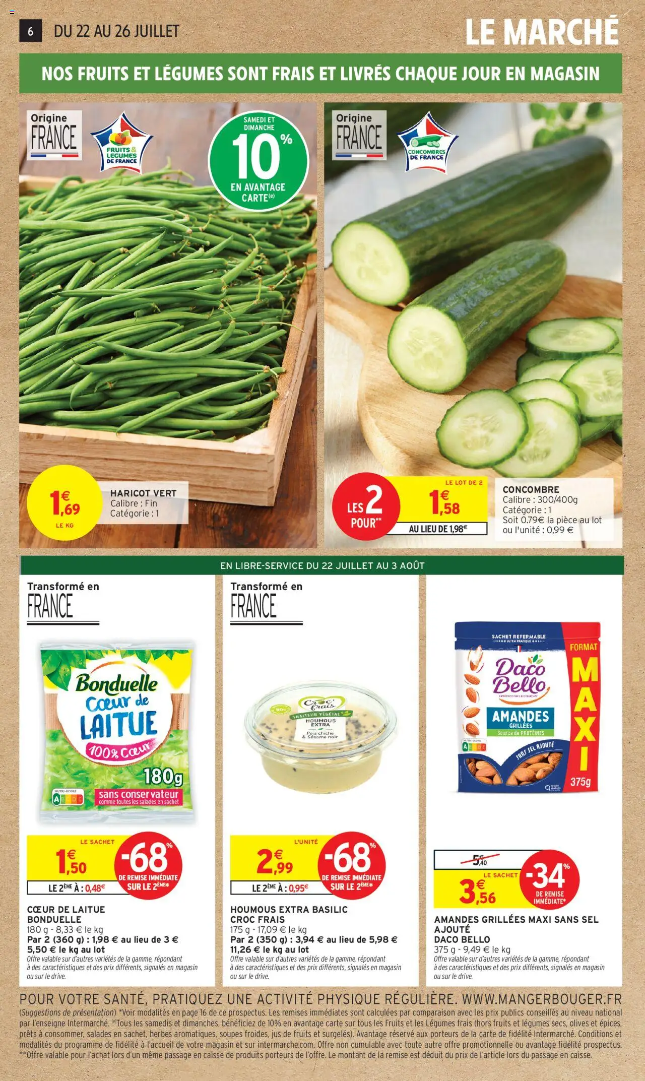 Intermarché catalogue semaine 29 - page 6 - valable à partir du 22/07/2025