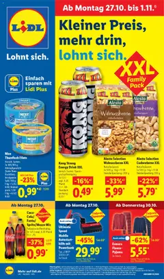 Vorschau Lidl - Prospekt gültig ab 27.10.2025