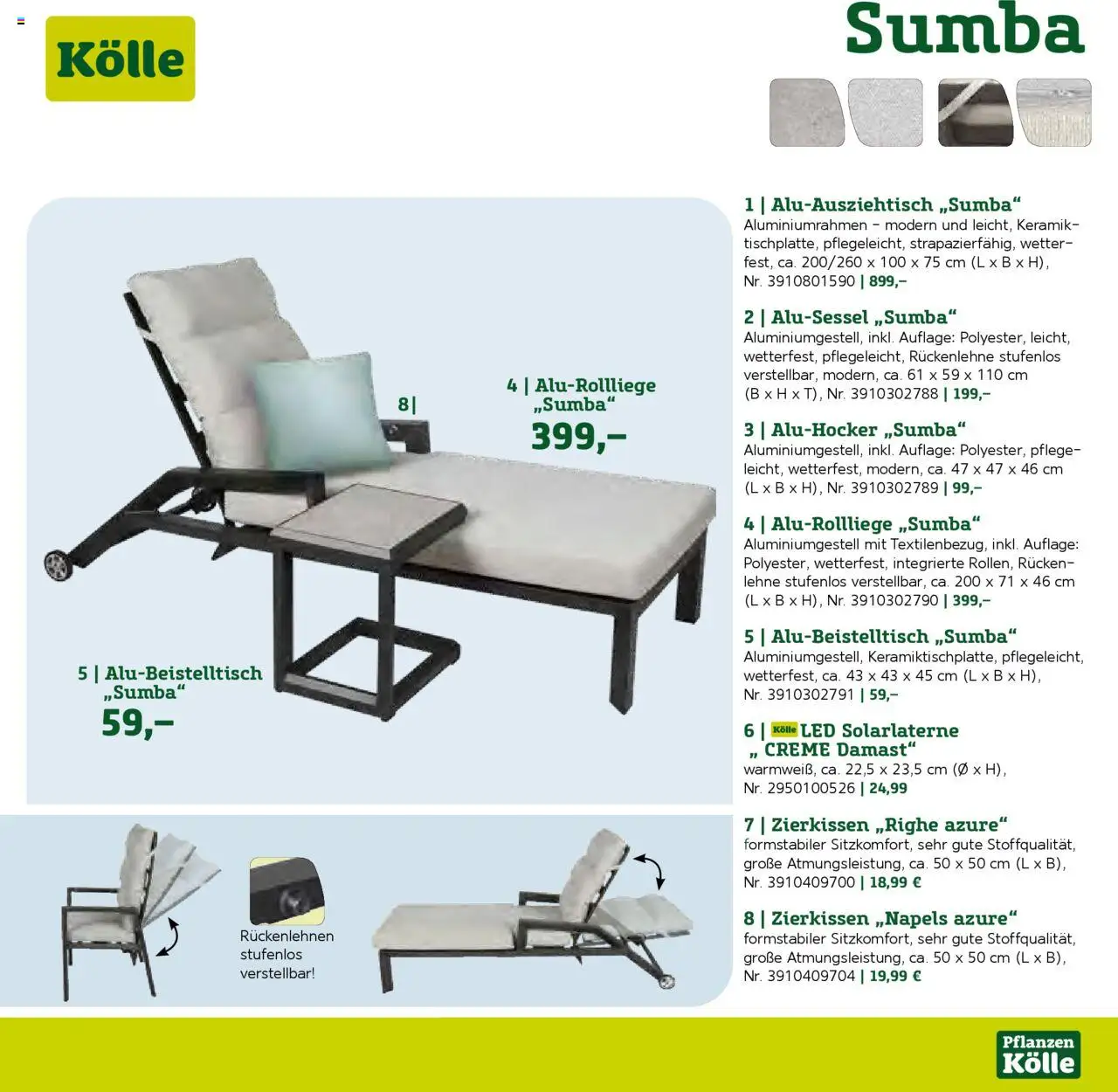 Pflanzen-Kölle Gartenmöbel Katalog 2025 - Seite 23 - gültig ab 22.01.2025