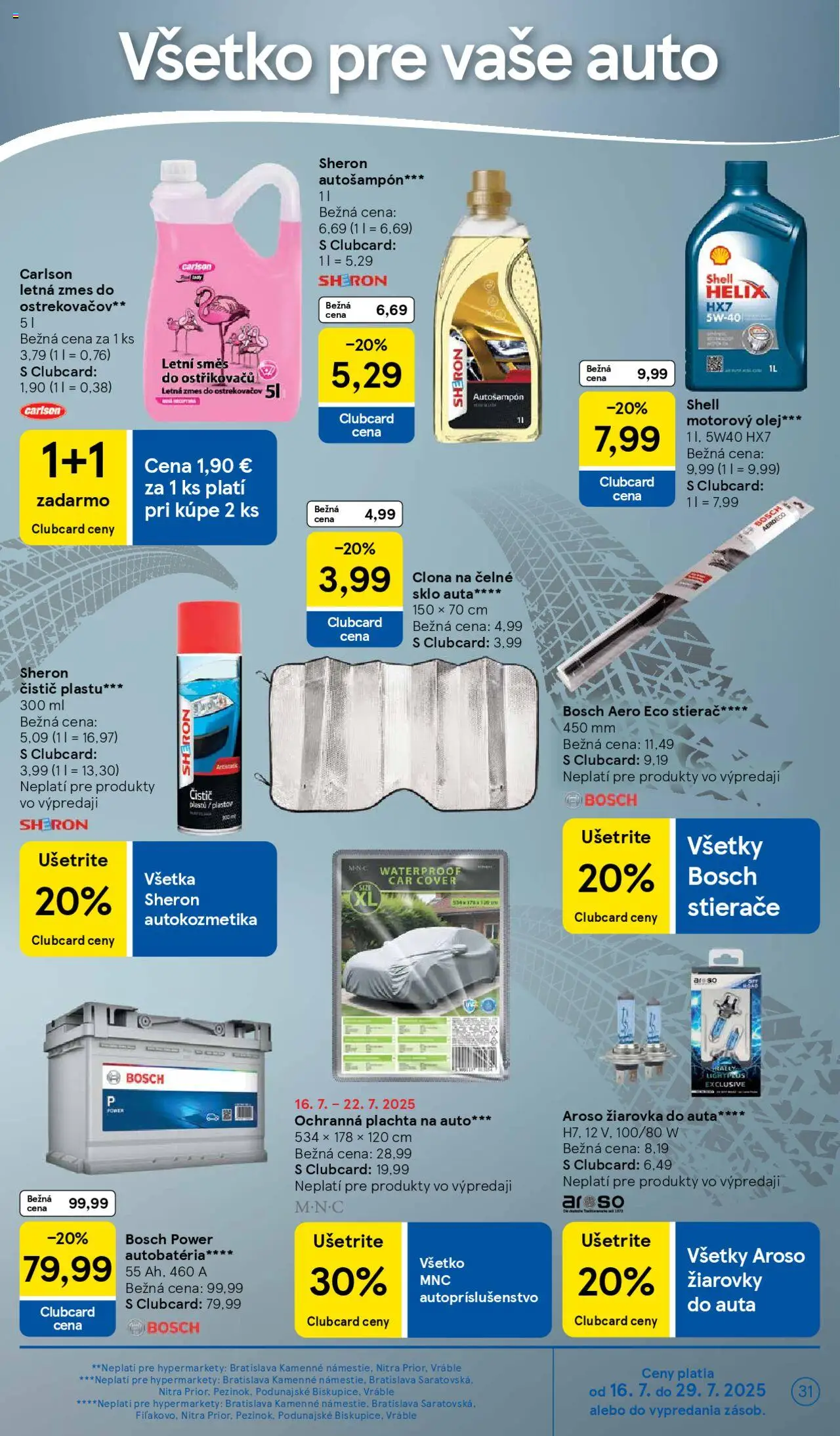 Tesco Hypermarket - leták - strana 31- platný od 16.07.2025