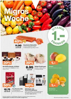 Vorschau Migros Aktionen gültig ab 28.10.2025