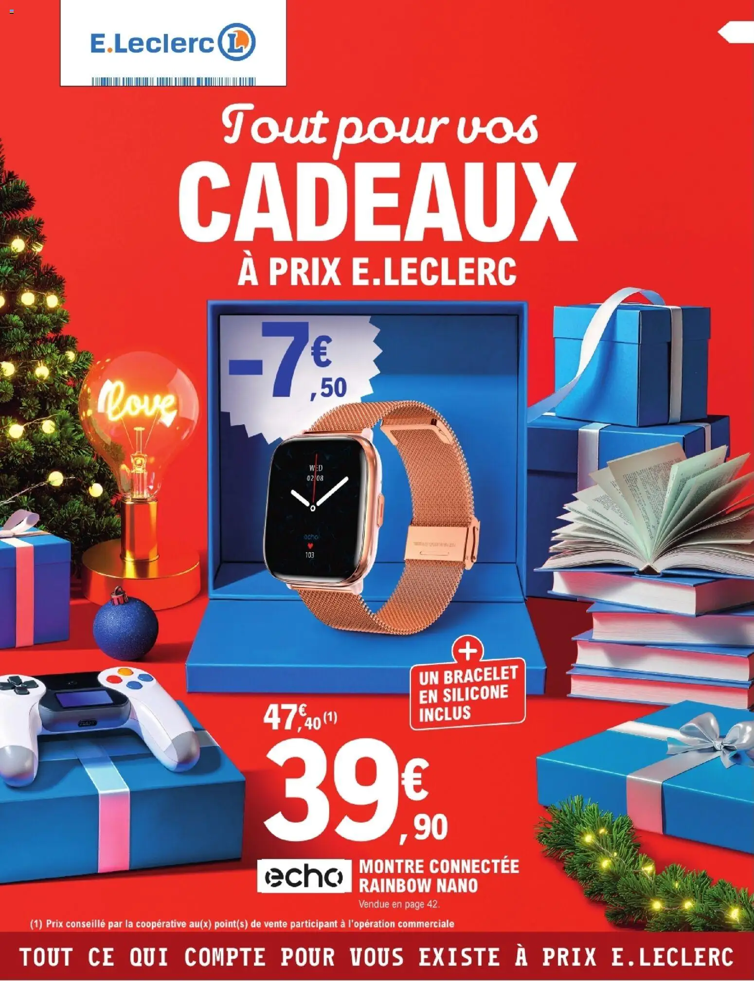 E.Leclerc Tout pour vos cadeaux - page 1 - valable à partir du 02/12/2025