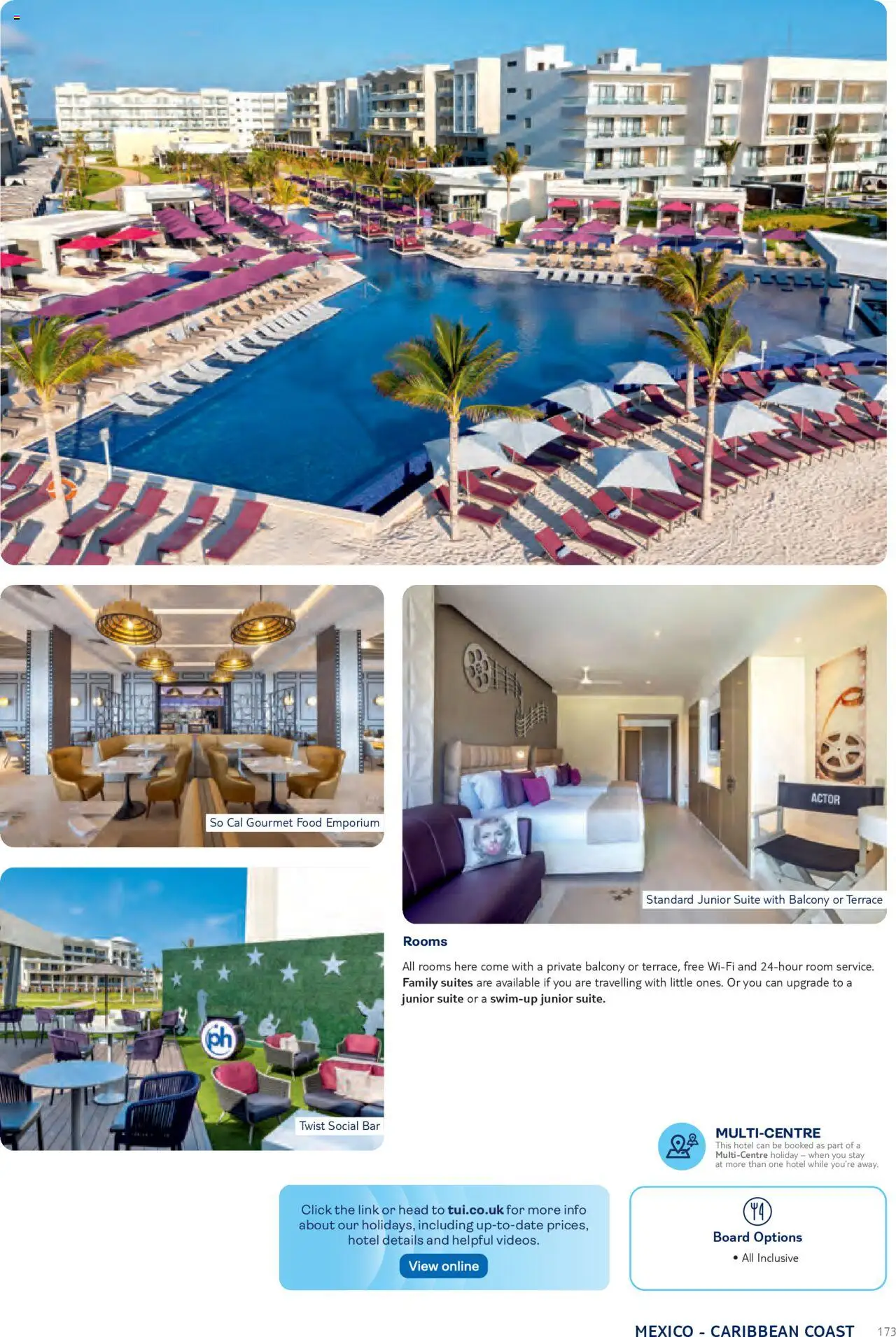 TUI - Mexico & Caribbean JULY EDITION NOVEMBER 2025 – APRIL 2027 - page 173- valid from 01/11/2025