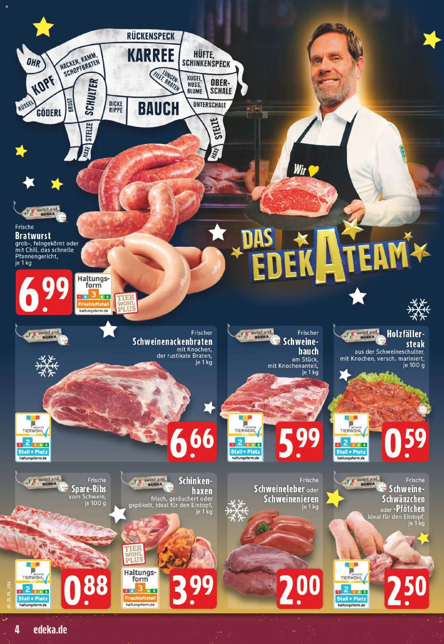 Edeka Prospekt 	 - Seite 4 - gültig ab 01.12.2025