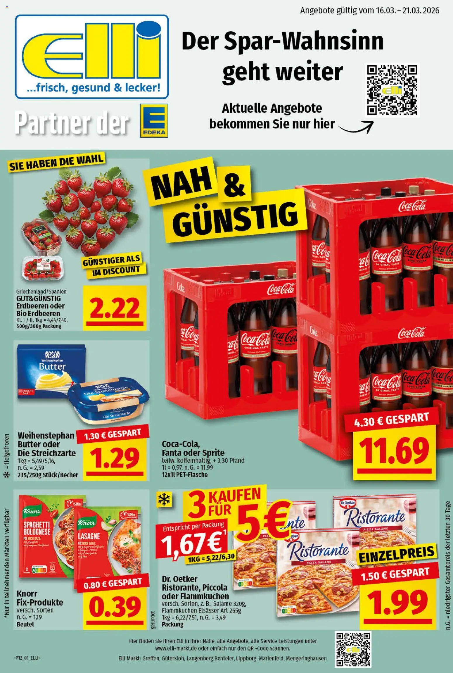 Elli Markt Prospekt 	 - Seite 1 - gültig ab 16.03.2026